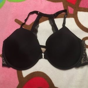 NWT Torrid, front close, black lace bra 46 DDD